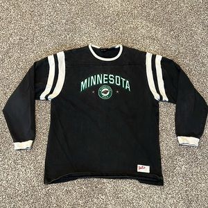 NHL Vintage Style Minnesota Wild Pullover